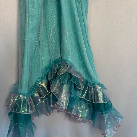 ❤️3/$30 Disney Store Ariel Little Mermaid Dress Up Costume Shimmer Fin -XXS(2/3) - Picture 6 of 12